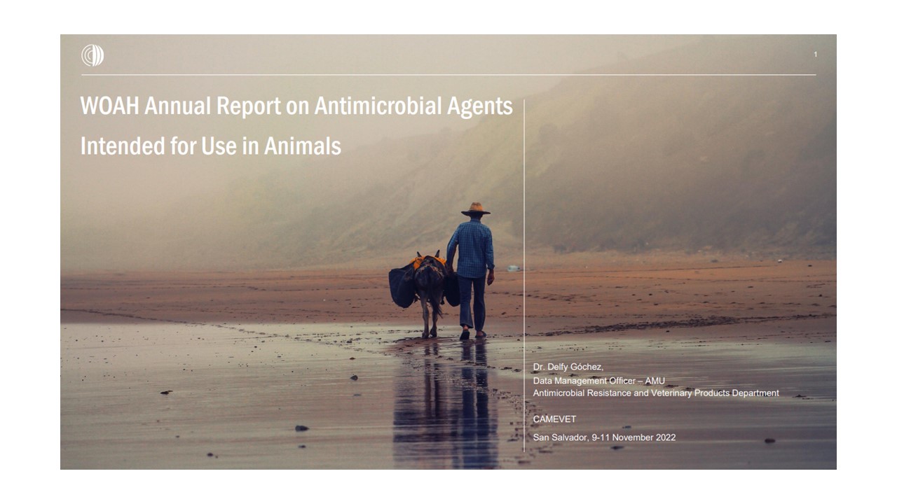 WOAH Annual Report on Antimicrobial Agents Intended for Use in Animals (Virtual)