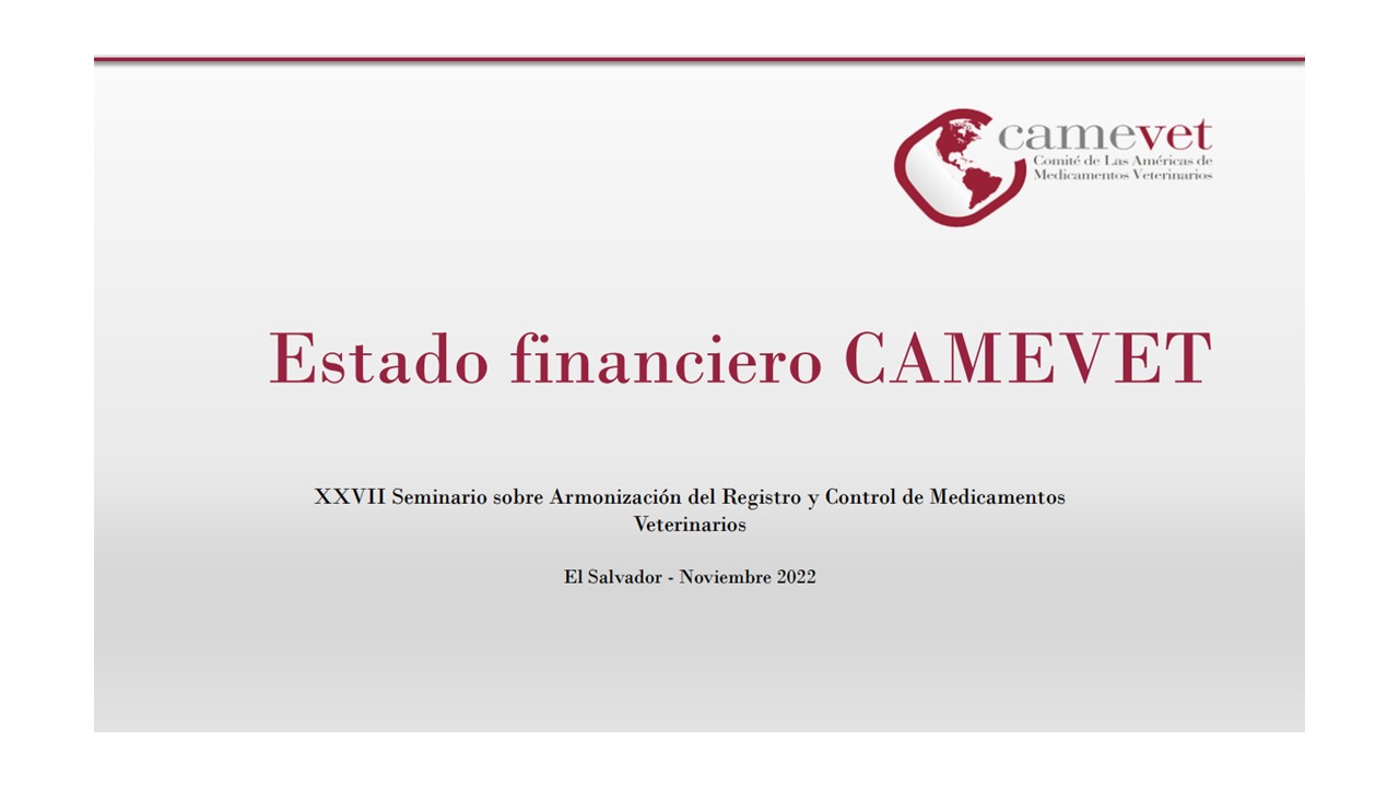 CAMEVET Financial report